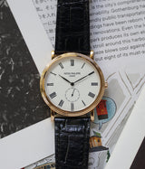 Calatrava Enamel Rose Gold 36mm