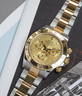 Cosmograph Daytona Steel 18K Yellow Gold