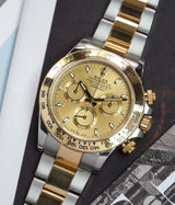 Cosmograph Daytona Steel 18K Yellow Gold