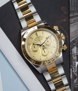 Cosmograph Daytona Steel 18K Yellow Gold