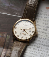 Villeret 18K Small Seconds Power Reserve