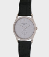 Calatrava Small Seconds White Gold