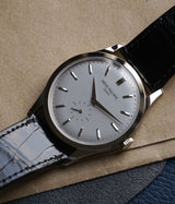 Calatrava Small Seconds White Gold