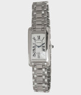 Tank Americaine Medium 18K White Gold Bracelet