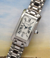 Tank Americaine Medium 18K White Gold Bracelet