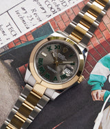 Datejust 41 Wimbledon 18K Yellow Gold Steel