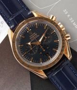 Speedmaster Broadarrow 42mm 18K Red Gold