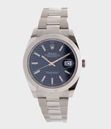 Datejust 41 Blue Motif