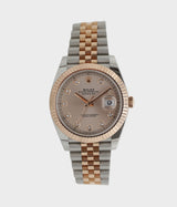 Datejust 41 Two Tone Diamond Index