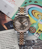 Datejust 41 Two Tone Diamond Index
