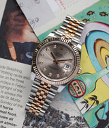 Datejust 41 Two Tone Diamond Index