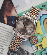 Datejust 41 Two Tone Diamond Index