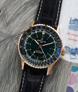 Navitimer GMT 41 Automatic Red Gold