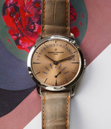 Patrimony Retrograde Day-Date Platinum