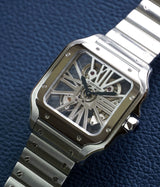 Santos De Cartier Skeleton