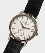 Traditionnelle Manual Winding White Gold