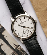 Traditionnelle Manual Winding White Gold