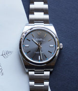 Oyster Perpetual 39 Rhodium