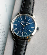 Classico Manufacture Blue Enamel