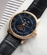 Villeret 18K Complete Calendar Moonphase