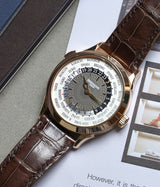 World Time Rose Gold