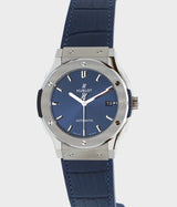 Classic Fusion Blue Titanium 45mm