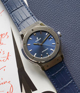 Classic Fusion Blue Titanium 45mm