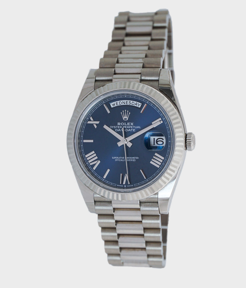 Day-Date 40 18K White Gold