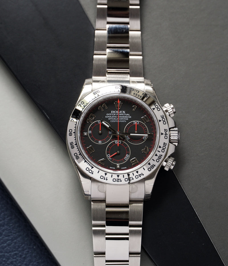 Cosmograph Daytona White Gold Racing Dial