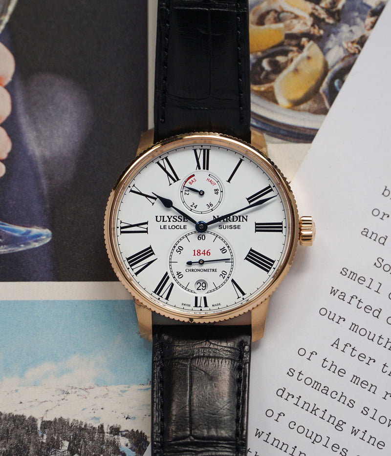 Marine Torpilleur 42mm 18K Rose Gold