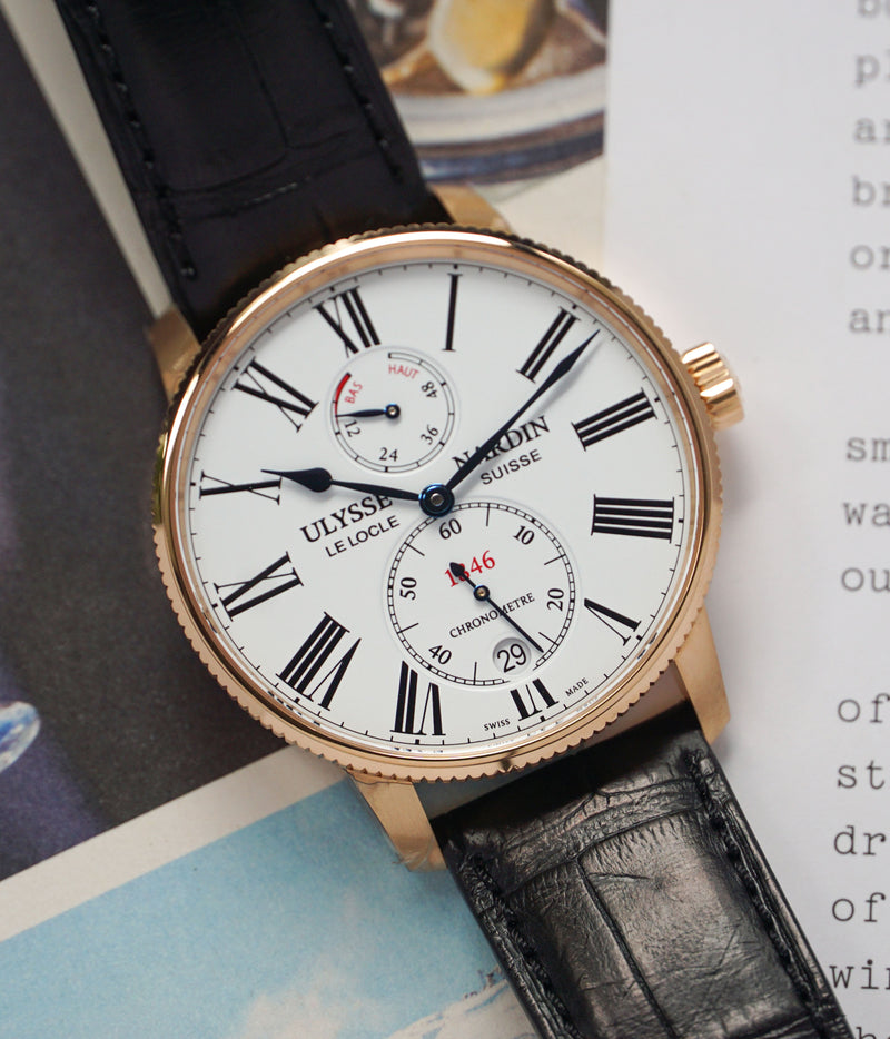 Marine Torpilleur 42mm 18K Rose Gold