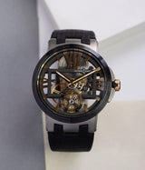 Executive Skeleton Titanium Tourbillon
