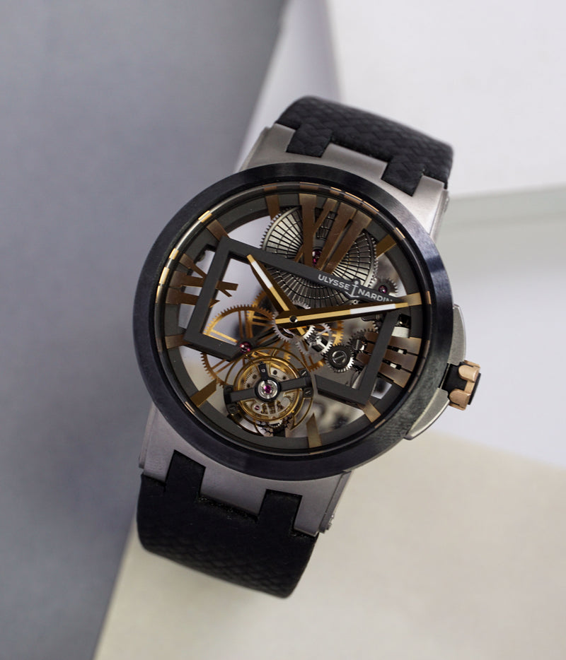 Executive Skeleton Titanium Tourbillon