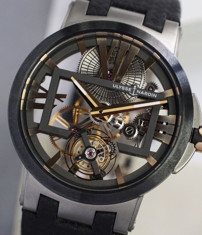 Executive Skeleton Titanium Tourbillon