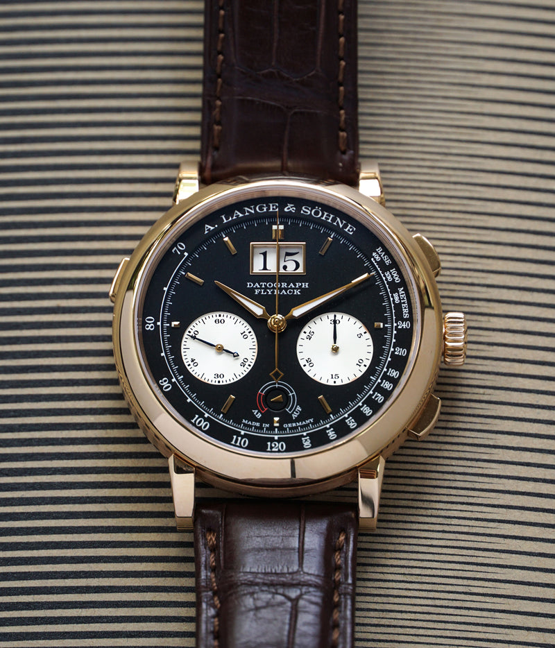 A.Lange & Sohne Datograph Up Down Pink Gold 405.031 – Collectors Time ...