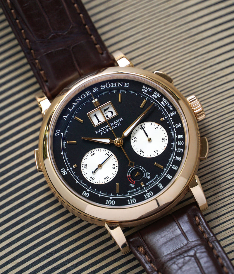 A.Lange & Sohne Datograph Up Down Pink Gold 405.031 – Collectors Time ...