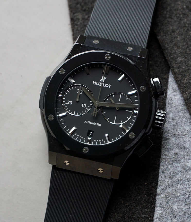 Classic Fusion Chronograph Black Magic