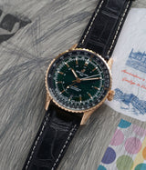Navitimer GMT 41 Automatic Red Gold