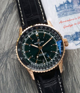 Navitimer GMT 41 Automatic Red Gold