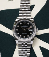 Datejust 41 Oystersteel White Gold Diamond