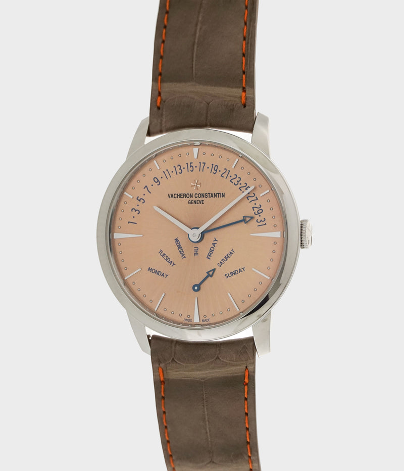 Patrimony Retrograde Day-Date Platinum