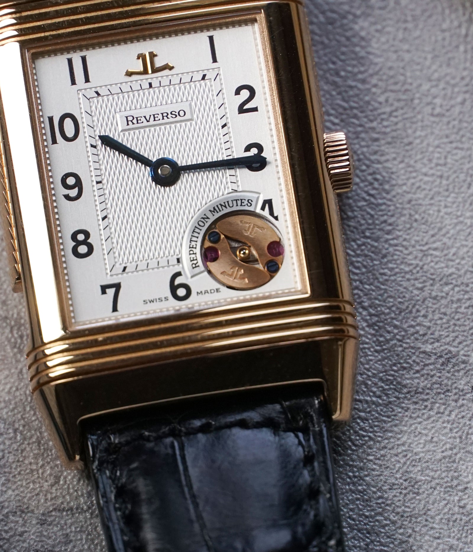Jaeger LeCoultre Reverso Minute Repeater Limited Edition Collectors Time Gallery