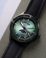 Bathyscaphe Quantième Complet Phases de Lune Ceramic Green