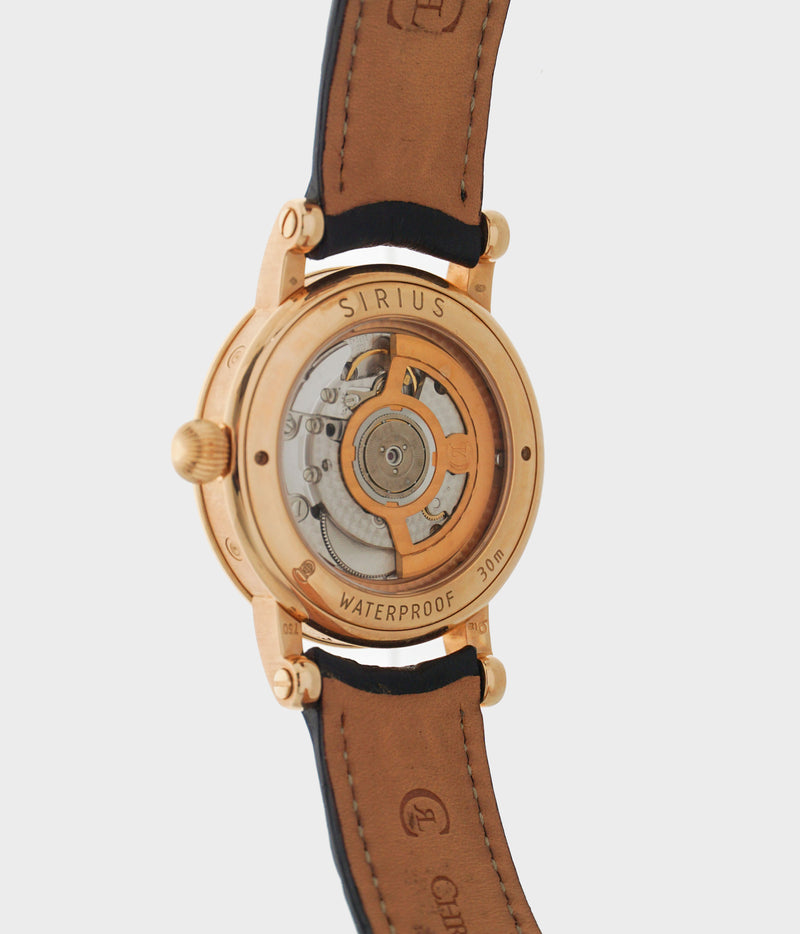 Sirius Triple Date Calendar 18K