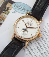 Sirius Triple Date Calendar 18K