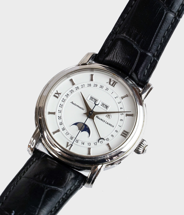 Masterpiece Triple Date Moon Phase