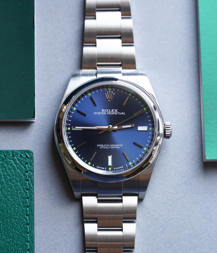 Oyster Perpetual 39 Blue