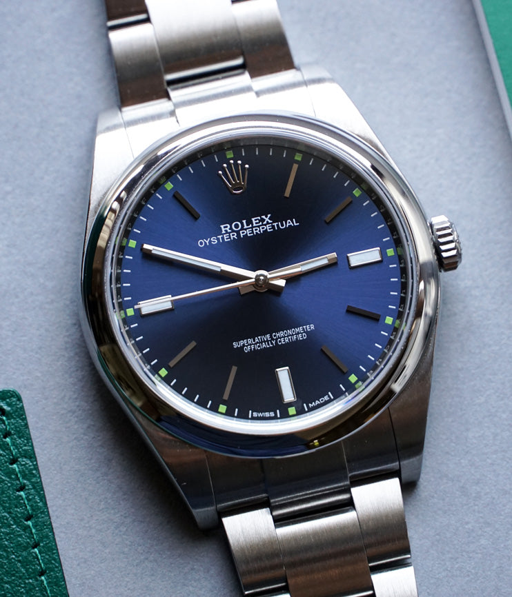 Oyster Perpetual 39 Blue