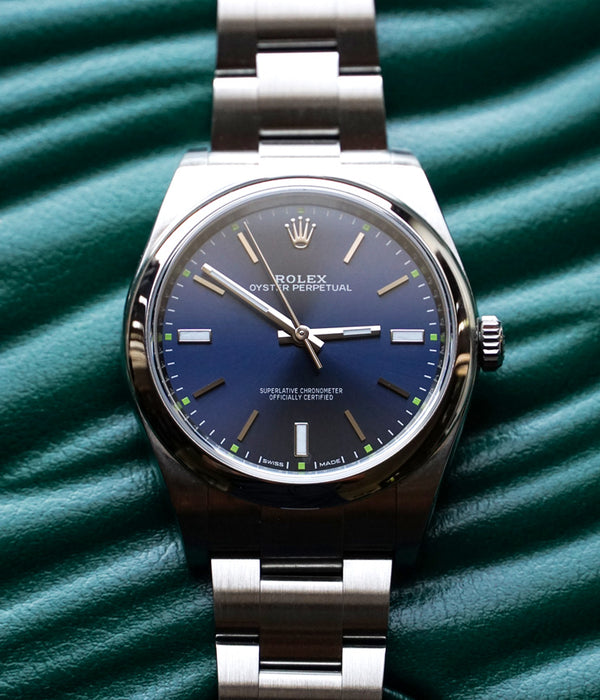 Oyster Perpetual 39 Blue