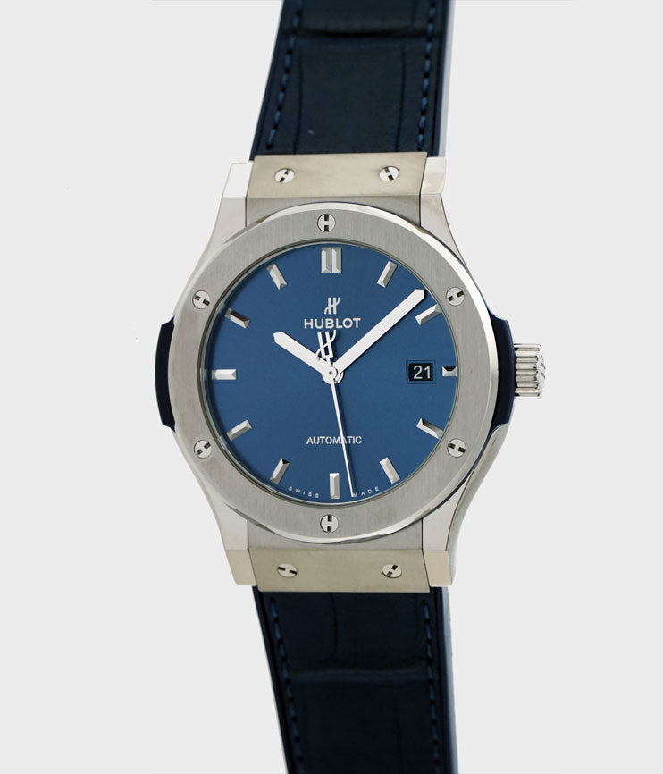 Classic Fusion Blue Titanium 42mm